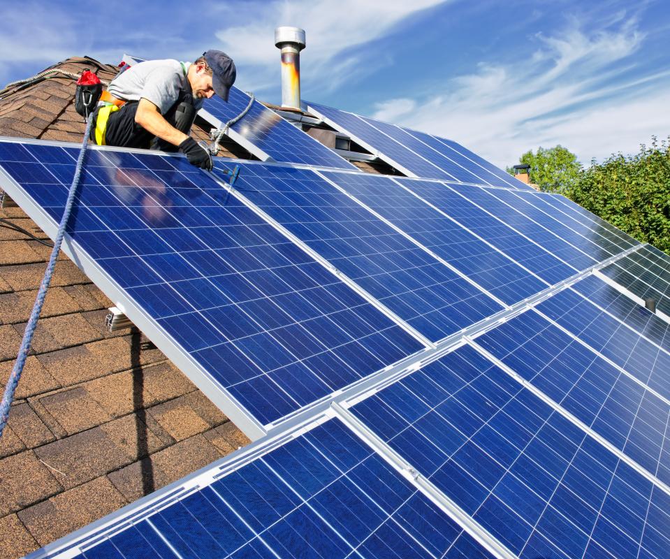 Solar energy is a renewable energy source that can be captured by solar panels.