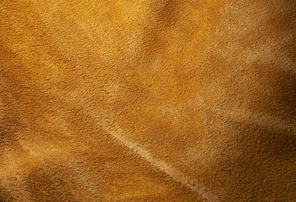 Suede can be wet cleaned.