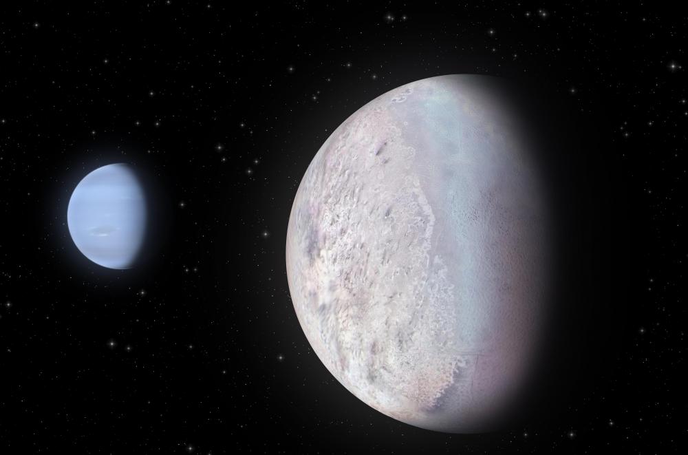 Cryovolcanoes have been observed on Neptune's moon Triton.