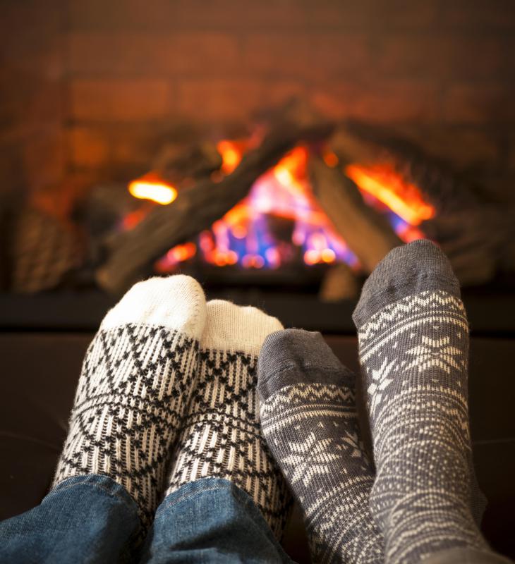Merino wool is very warm and wicks away moisture.