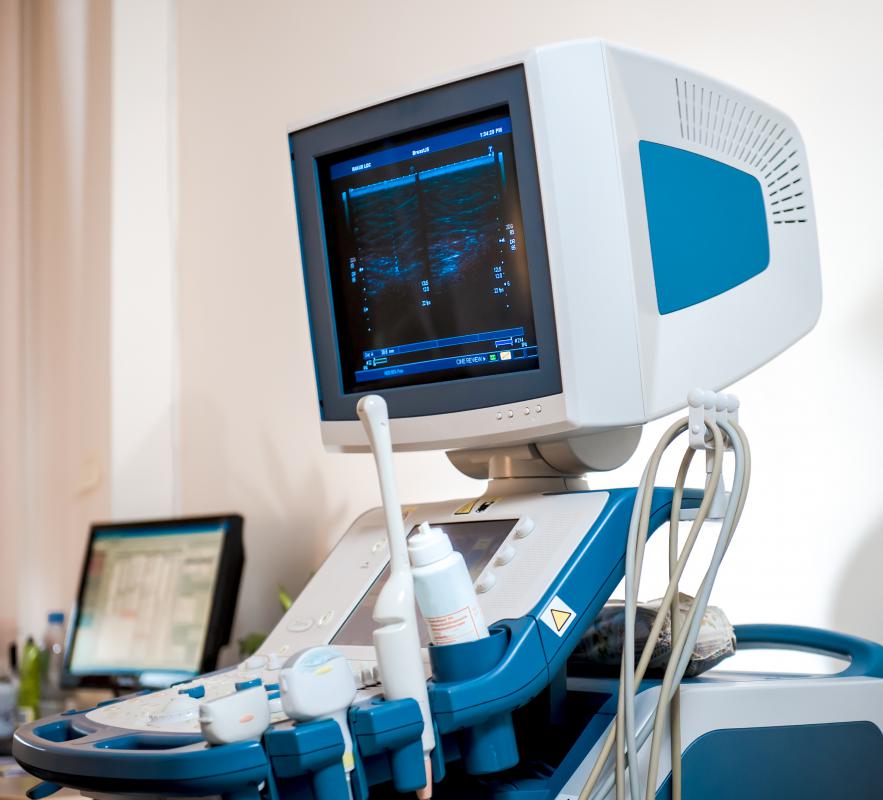 Ultrasounds may be used in animal radiography.