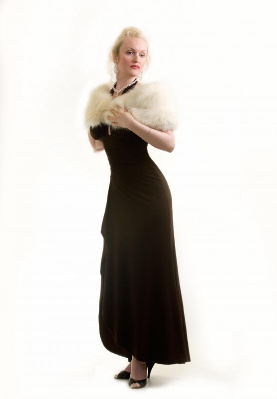 Minks may be bred specifically to produce stoles.