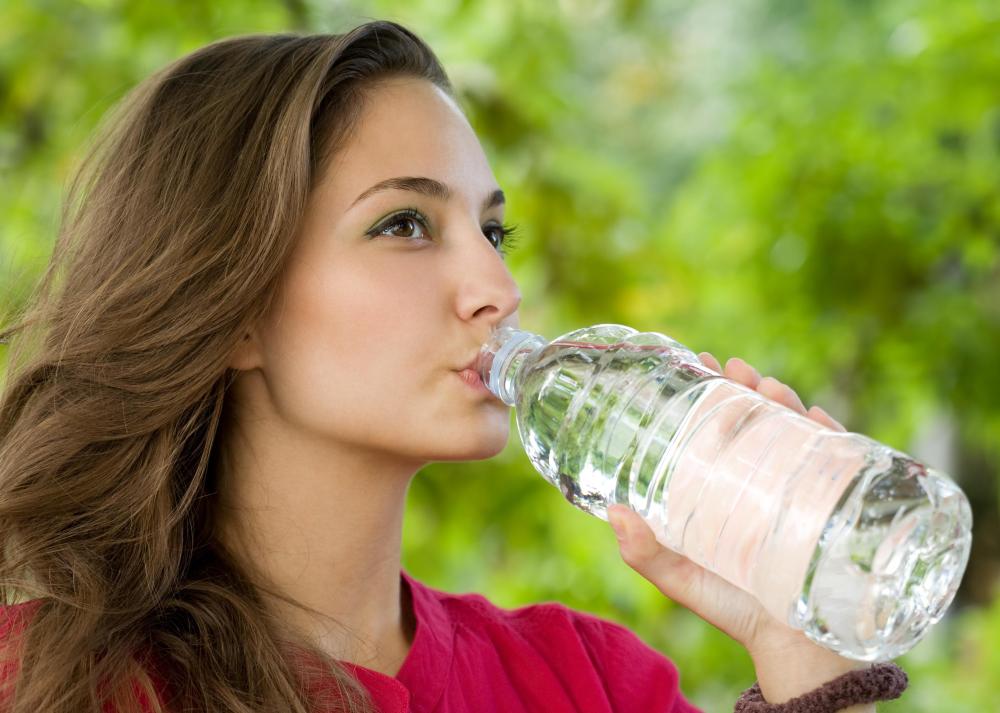 The process of producing bottles of water is not always great for the environment.