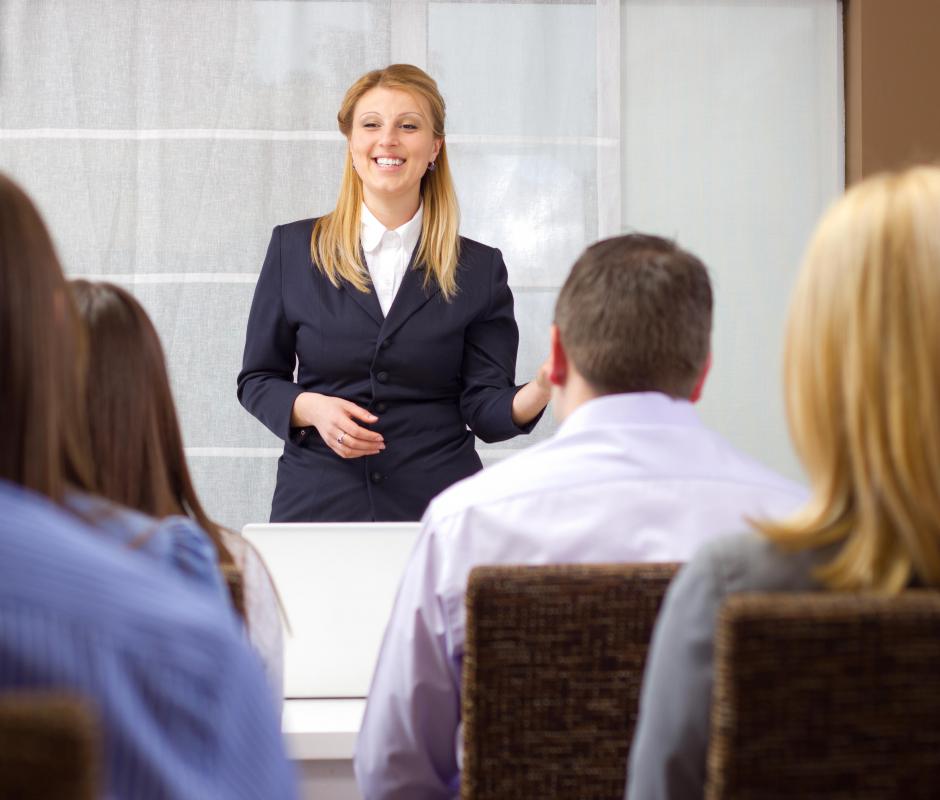 A business development specialist may conduct focus group testing to determine how a new product will be received.