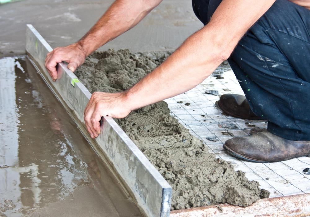Pozzolana gives traditional concrete more workability as well as increased durability.