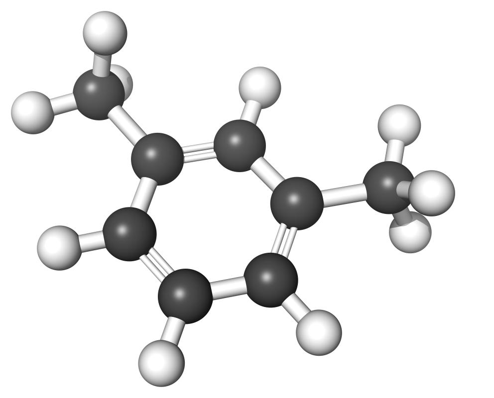 Xylene is a toxic chemical often found in industrial air pollution.