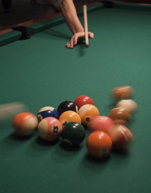 Ivory has been used in the production of billiard balls.