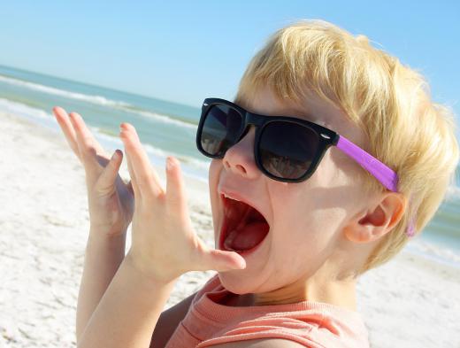 Small children should be watched around the ocean to protect them from the sudden dangers associated with sneaker waves.