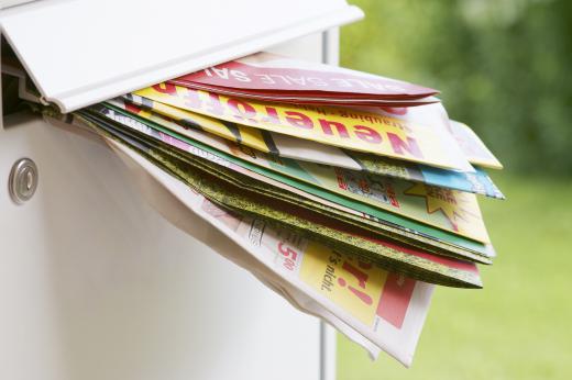 Eliminating junk mail, such as marketing flyers, is one way to reduce paper and conserve the forest.