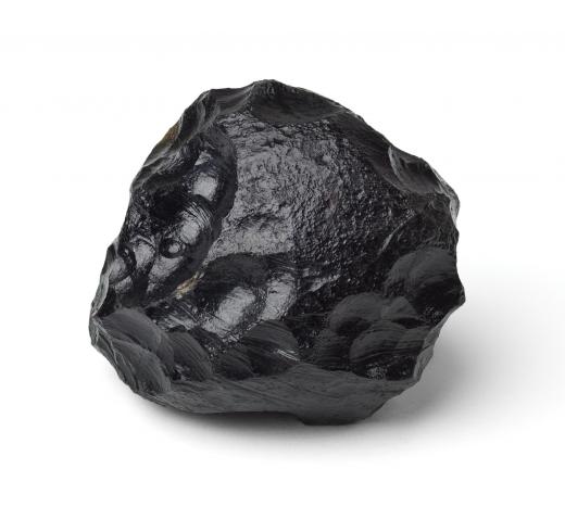 Meteorites have a black to rusty brown colored fusion crust.