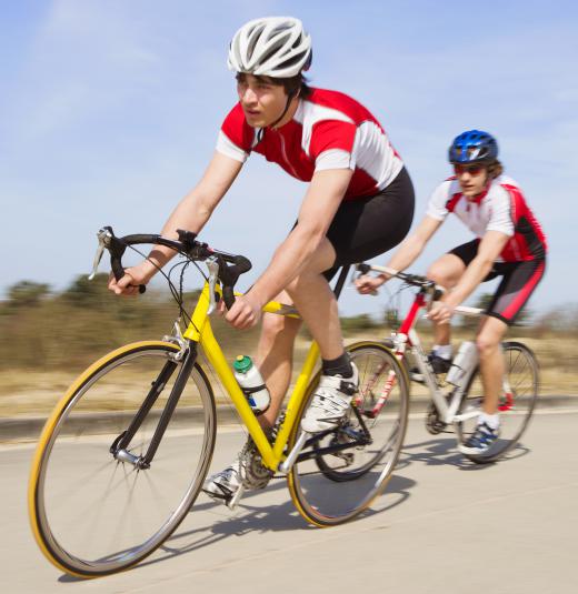 Riding a bicycle during a short trip may help reduce an ecological footprint.