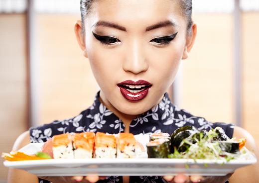 When capelin roe are served in sushi, they are called masago.